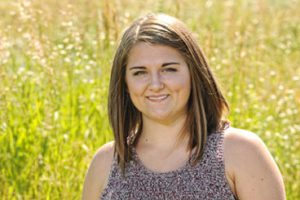 Bozeman Clinic receptionist Kendall Lucara outside in Bozeman, MT