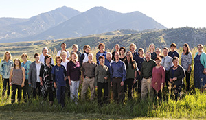 Bozeman Clinic office staff outside in Bozeman, MT