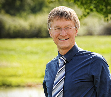 Gabor Benda, M.D. outside the Bozeman Clinic in Bozeman, MT