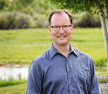 Steven Roberts, D.O. outside Bozeman Clinic in Bozeman, MT