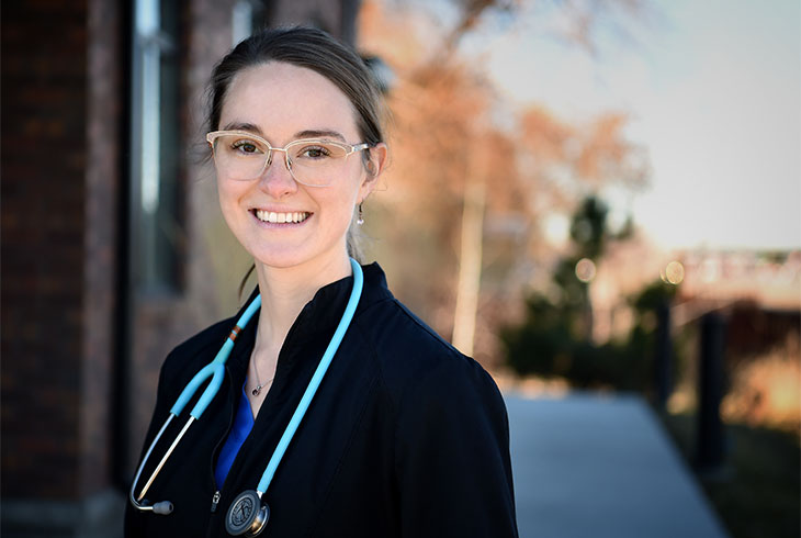 Medical assistant Carmen Kleinsasser of The Bozeman Clinic