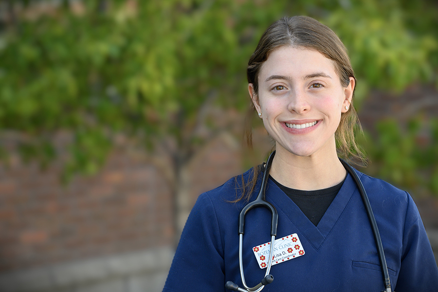 Medical assistant Carmen Kleinsasser of The Bozeman Clinic